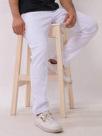 Calça Masculina em Sarja com Elastano Estilo Alfaiataria