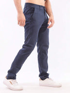 Calça Masculina em Sarja com Elastano Estilo Alfaiataria