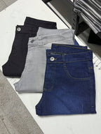 kit 3 Calças Denim Premium