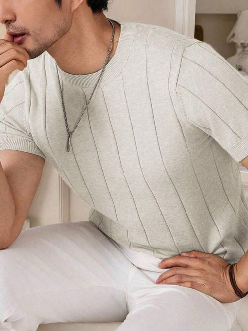 Camiseta Básica Masculina Malha