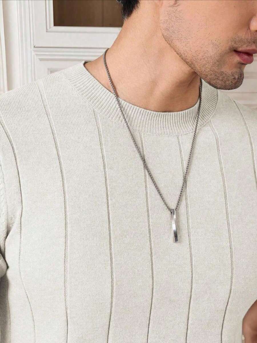 Camiseta Básica Masculina Malha