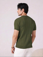 Camiseta Básica Masculina Malha