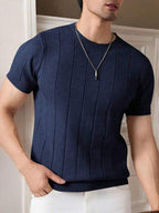 Camiseta Básica Masculina Malha