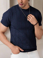 Camiseta Básica Masculina Malha
