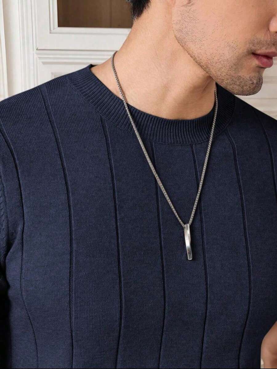 Camiseta Básica Masculina Malha