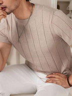 Camiseta Básica Masculina Malha