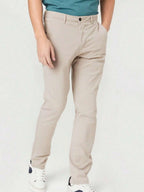 Calça Masculina Sarja Skinny com Lycra