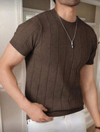 Camiseta Básica Masculina Malha