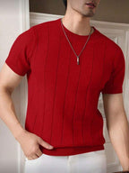 Camiseta Básica Masculina Malha
