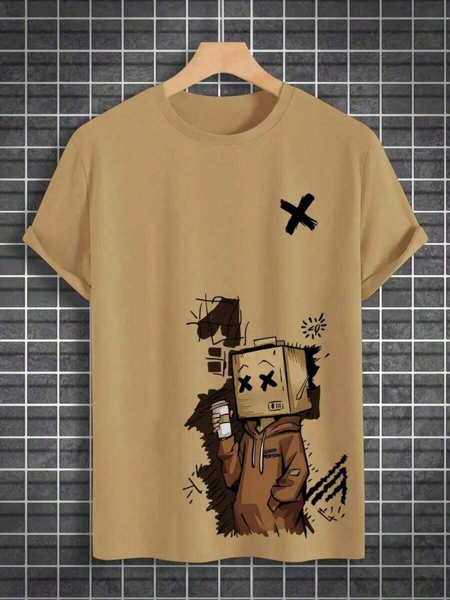 Camiseta Masculina Street Wear Algodão Premium