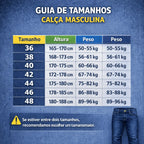 kit 3 Calças Denim Premium