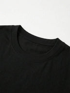 Camiseta de Manga Curta com Gola Redond