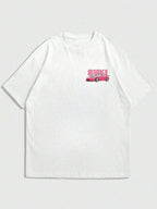 Camiseta de Manga Curta Casual