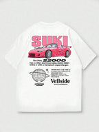 Camiseta de Manga Curta Casual