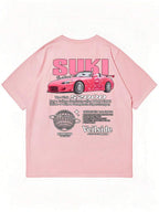 Camiseta de Manga Curta Casual