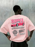 Camiseta de Manga Curta Casual