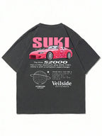 Camiseta de Manga Curta Casual