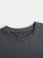 Camiseta de Manga Curta Casual
