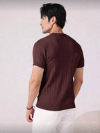 Camiseta Básica Masculina Malha